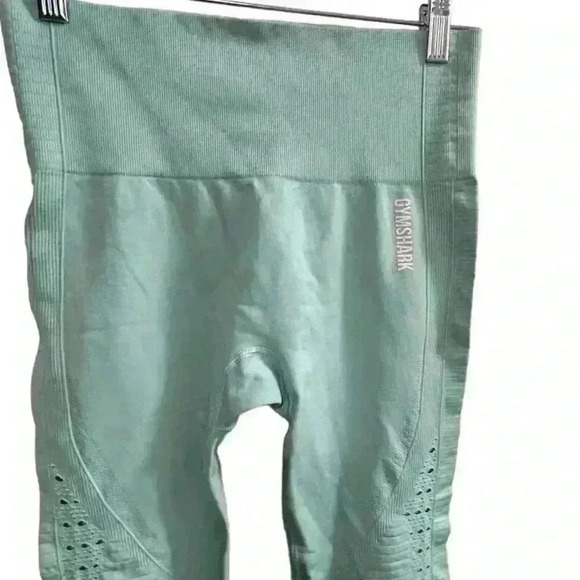 Gymshark Women's Seamless Leggings Size S Neo-Mint Activewear - Picture 12 of 12